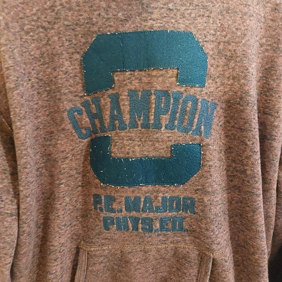 Champion Vintage Red Hoodie, Size medium - Picture 7 of 8
